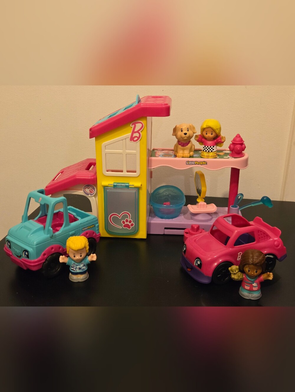Little People Barbie Play & Care Pet Spa With Extras
